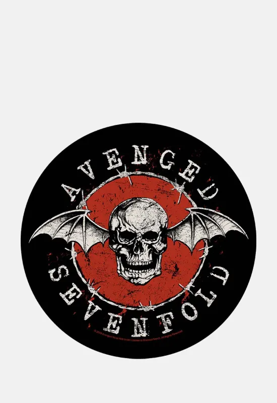 Distressed Skull Back Patch sold by Damaged Society