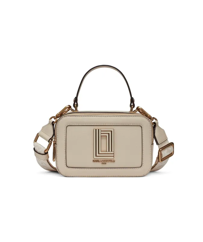 SIMONE CAMERA CROSSBODY MULTI PIPING sold by Karl Lagerfeld Paris