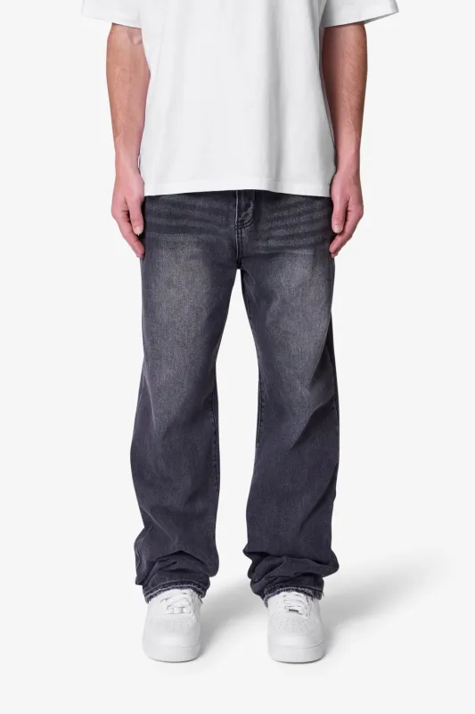 Baggy Denim - Washed Black sold by MNML