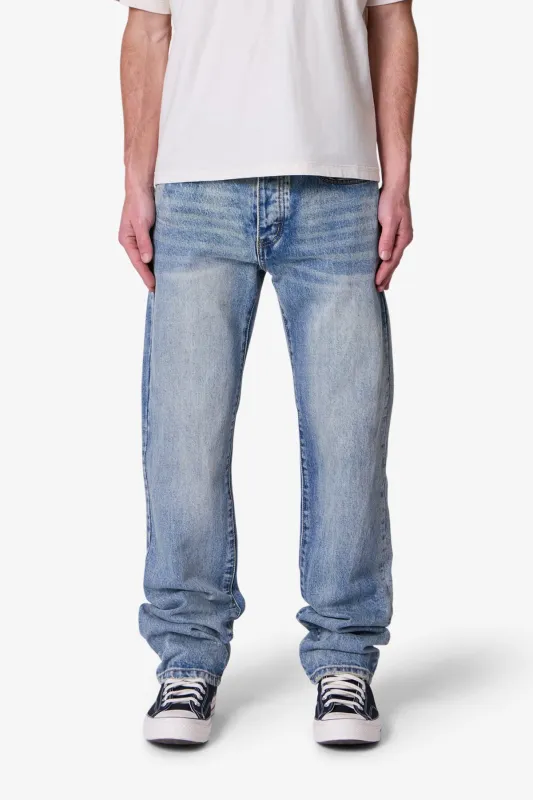 Straight Denim - Medium Blue sold by MNML