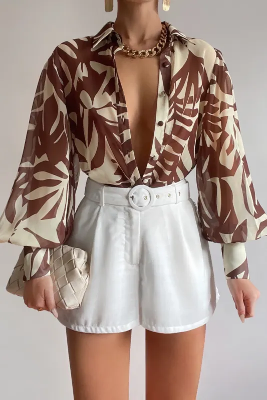 FLEETWOOD BLOUSE - MATELO PRINT sold by Runaway The Label