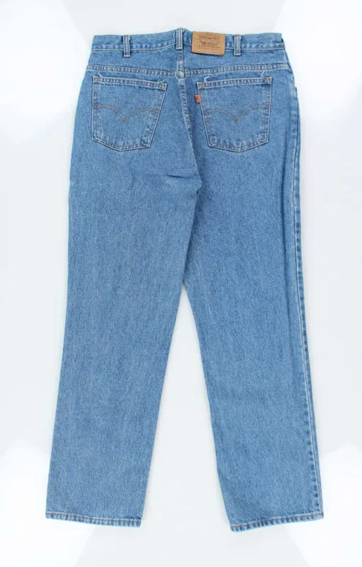 Vintage 80's Levi's Orange Tab Relaxed Fit Medium Wash Jeans - W32 L29 sold by Rokit