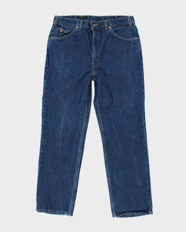 Vintage 80's Levi's Orange Tab Relaxed Fit Dark Wash Jeans - W32 L29 sold by Rokit