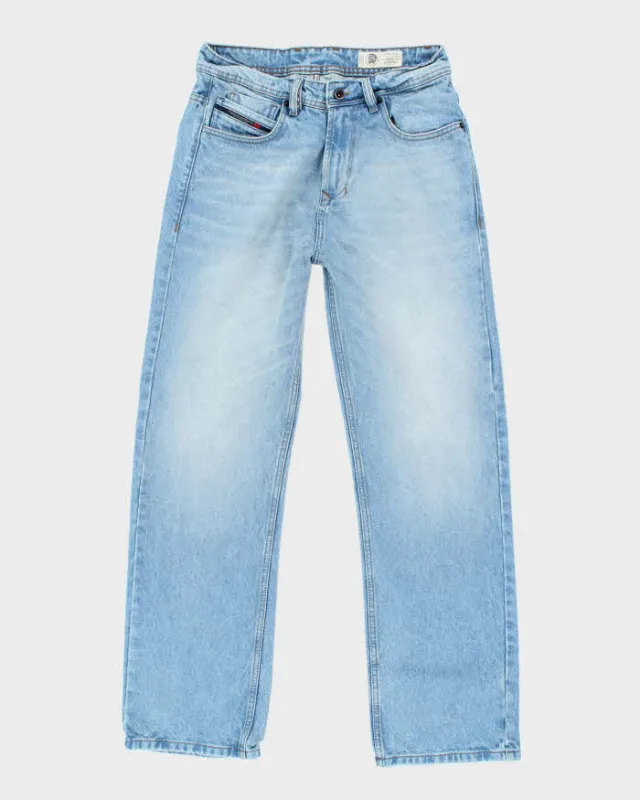 Vintage Y2K Diesel Straight Leg Light Wash Jeans - W32 L31 sold by Rokit