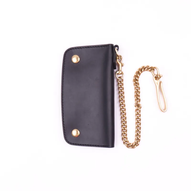 GOLDEN AGE SUPPLY CO. - BLACK TRUCKER WALLET sold by Freenote Cloth