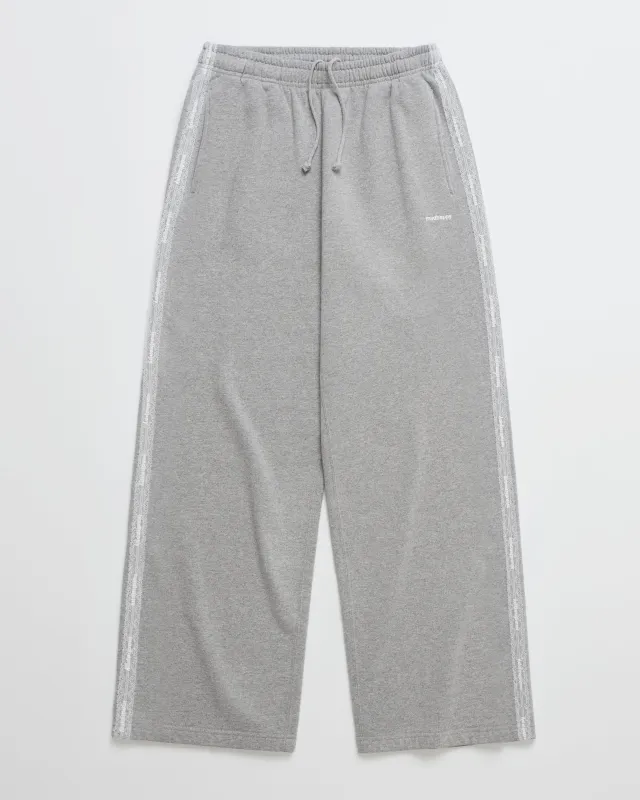 Lace Trim Midweight Straight Sweatpant sold by Madhappy
