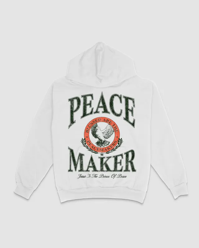 "Peace Maker" Hoodie || Full Front Print sold by Jesus Loves You