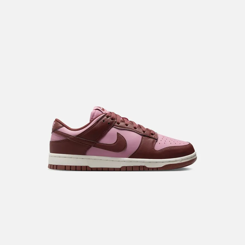 Nike WMNS Dunk Low Next Nature - White / Elemental Pink sold by Kith