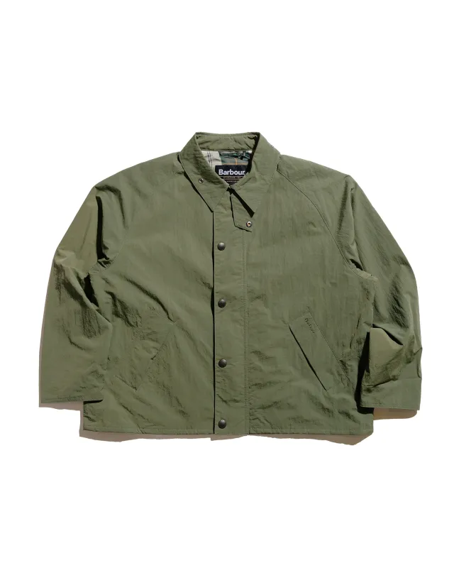 Barbour Transport Lightweight Showerproof Jacket Fern sold by Lost & Found
