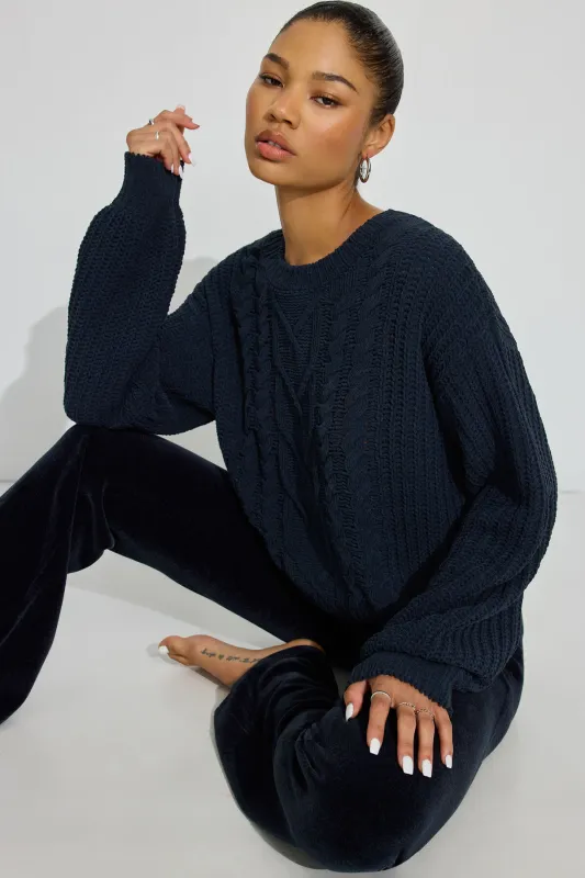 Chenille Oversized Sweater sold by Garage