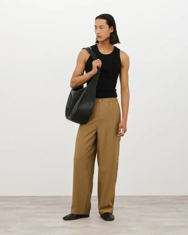 Evita Trousers - Bright Olive sold by Daniel Simmons