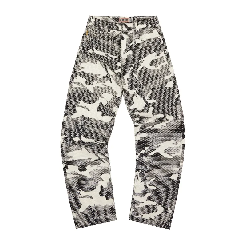 ALC-CAMO DENIM JEANS [ARCTIC] sold by Corteiz
