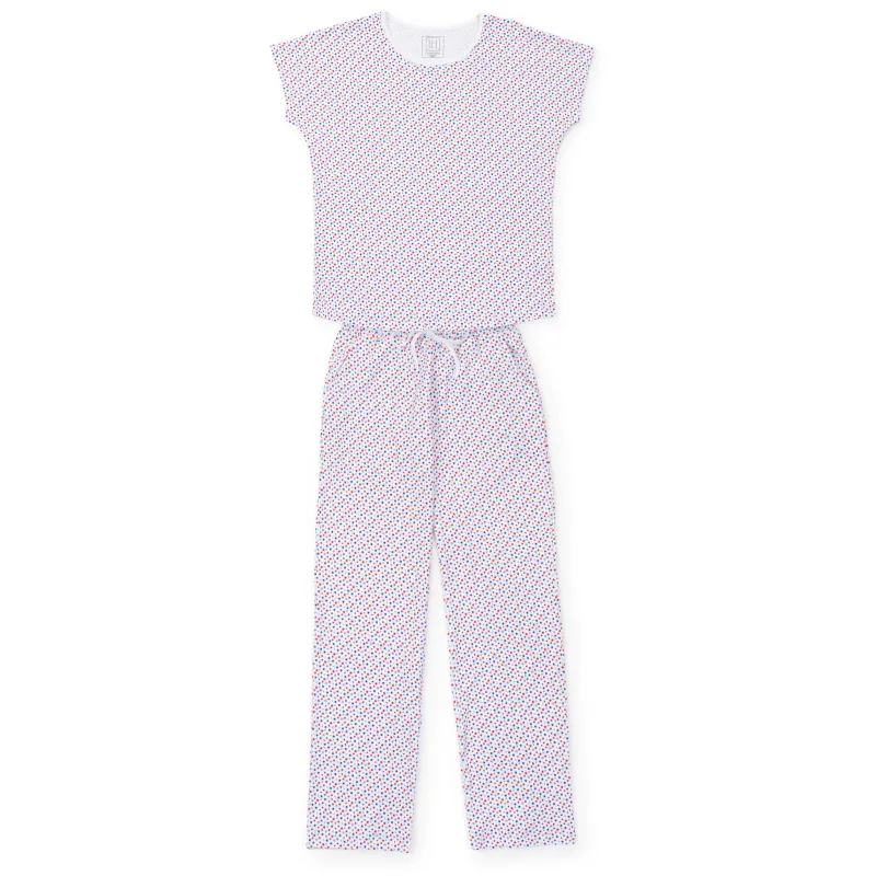 Marcia Women's Pajama Pant Set - Star Spangled sold by Lila and Hayes