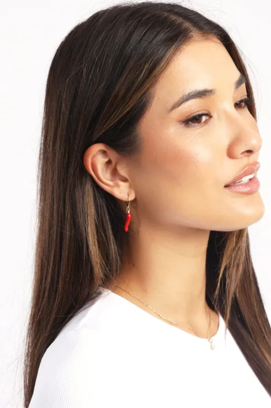 Red Red Chili Earrings sold by Ally Fashion