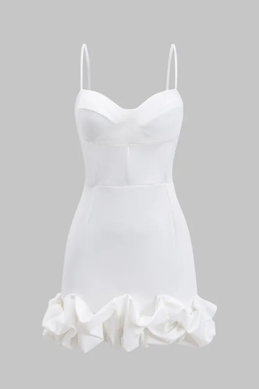 Mesh lynlås bustier korset slip mini kjole sold by Micas