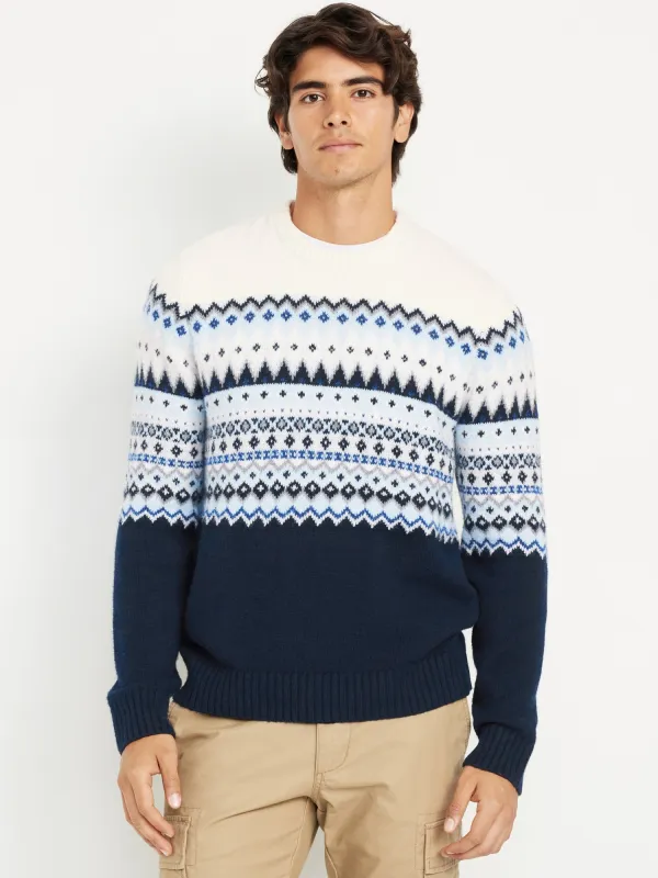SoSoft Fair Isle Sweater sold by GAP