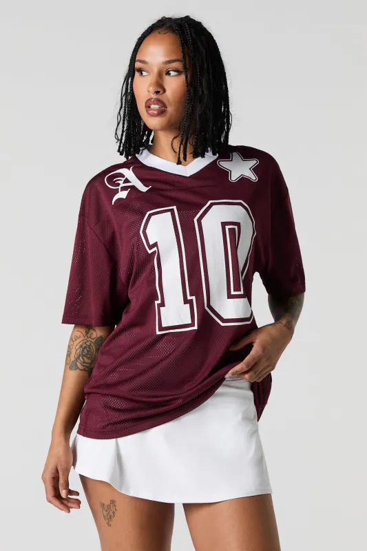 Jersey de footbal en filet imprimé sold by Urban Planet