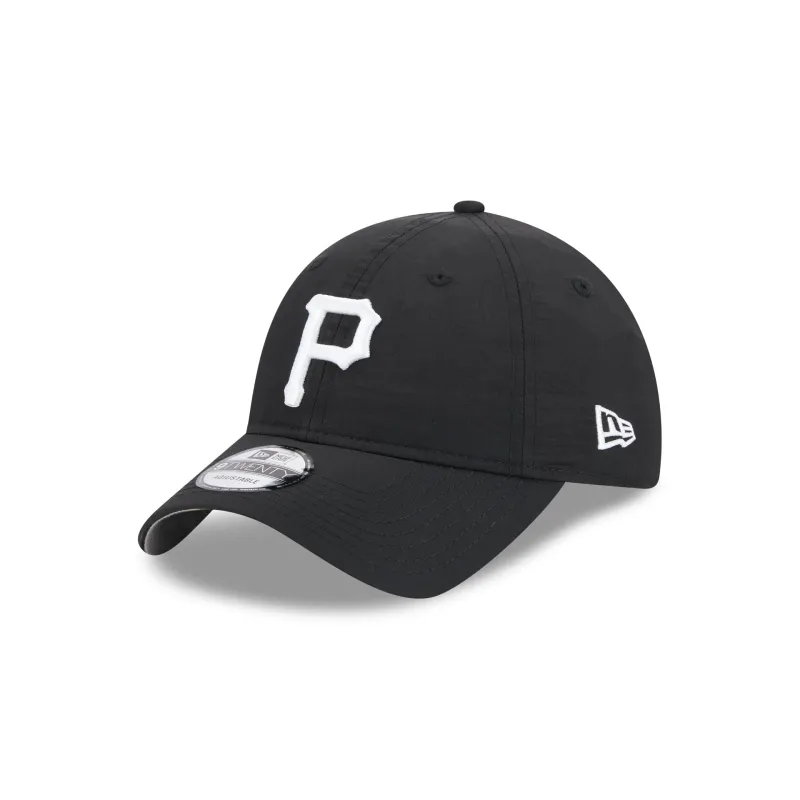 Pittsburgh Pirates Everyday Nylon Black 9TWENTY Adjustable Hat sold by New Era