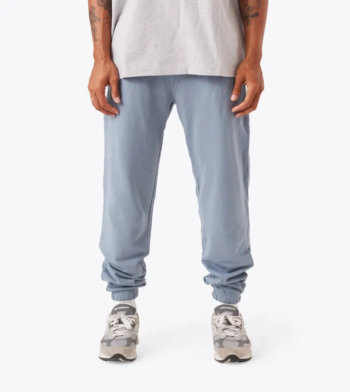 Box Fleece Jogger Steel sold by Zanerobe