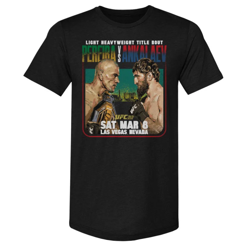 UFC 313 Alex Pereira Vs. Magomed Ankalaev WHT sold by 500 Level