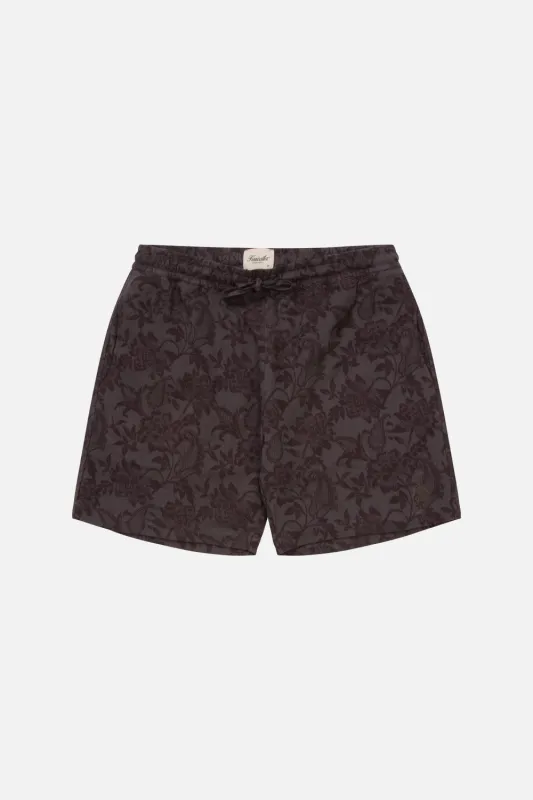 Jacquared Linen Short sold by Kuwallatee