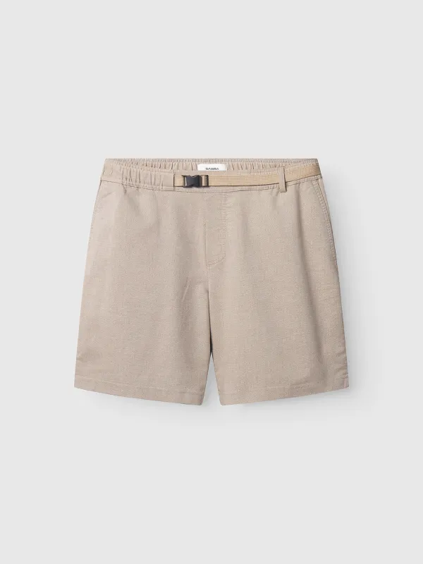 Coz Belt Carre Shorts - Sand sold by Gabba