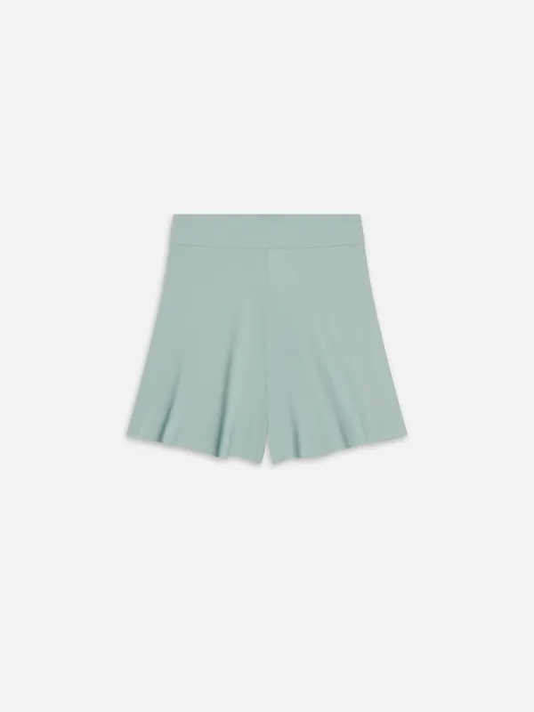 The Fluid Tailored Short -- Robin's Egg Blue sold by Frame Denim