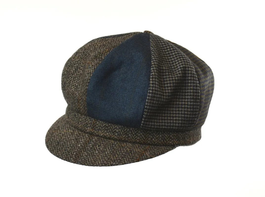 Patchwork Newsboy Cap sold by Crown Cap
