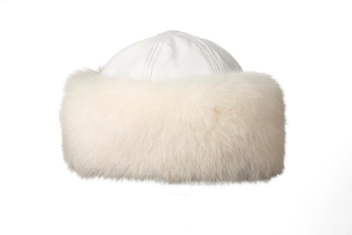 Shadow Fox Fur Cloche sold by Crown Cap