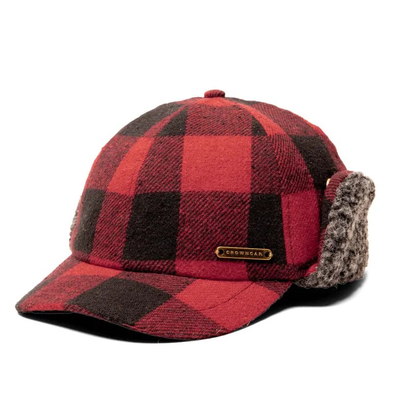 Wool Blend Buffalo Check Cap sold by Crown Cap