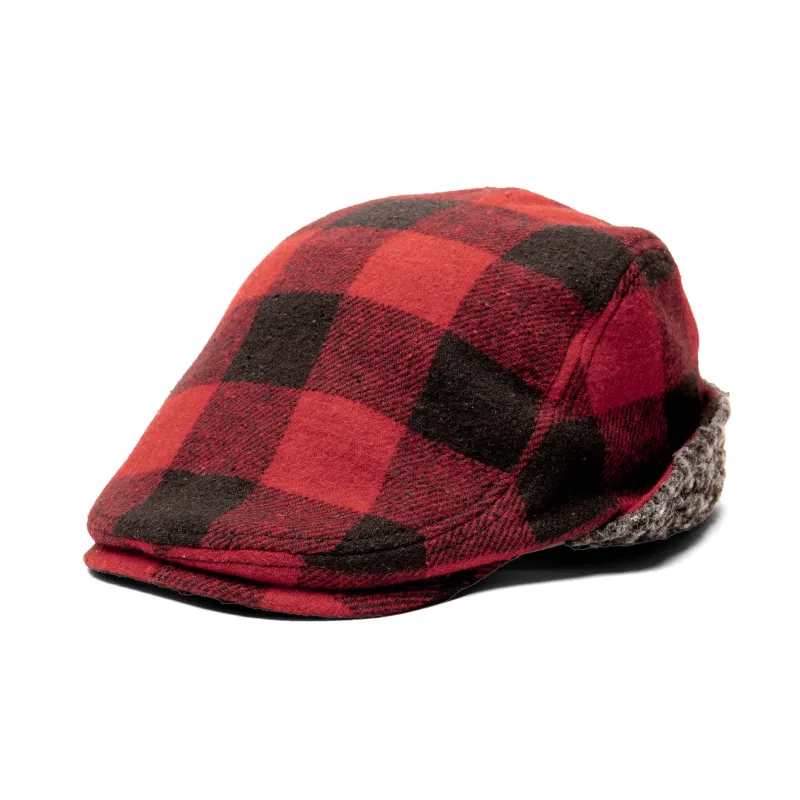 Buffalo Check Ivy Cap with Frosted Berber sold by Crown Cap