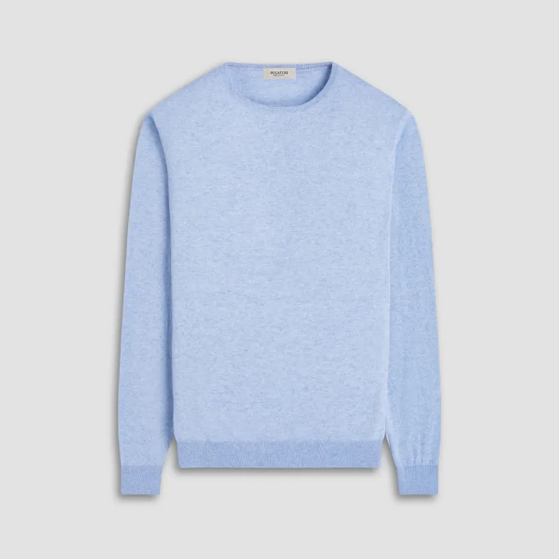 Solid Crew Neck Sweater sold by Bugatchi