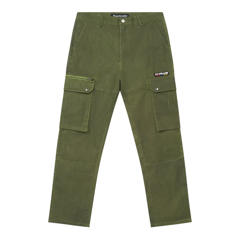 HYPLAND H+ THERMO PANTS (OLIVE) sold by hypland