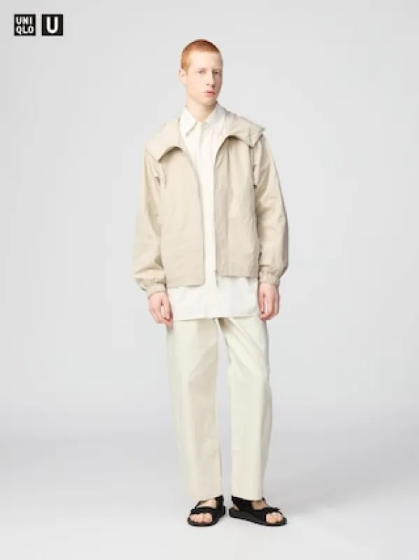 Uniqlo - Wide Chino Trousers - Olive sold by Uniqlo