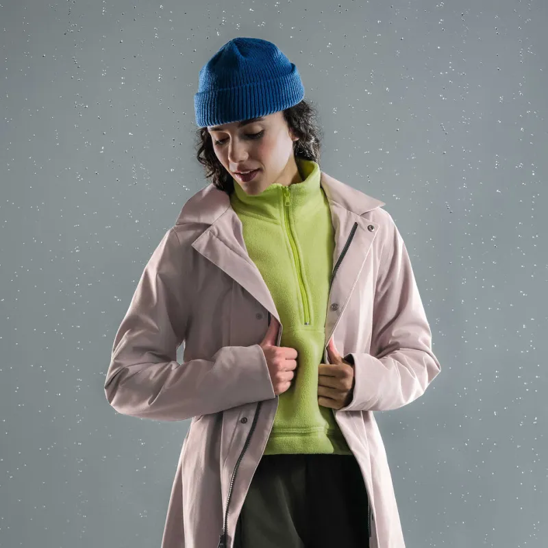 Women's Trinity Rain Jacket - Black sold by Vessi