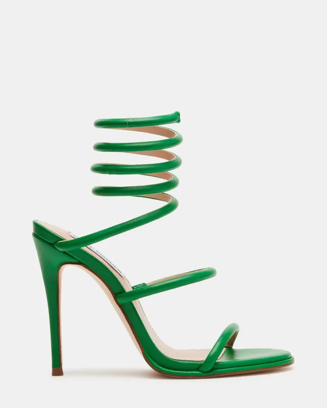 EXOTICA GREEN LEATHER - SM REBOOTED sold by Steve Madden