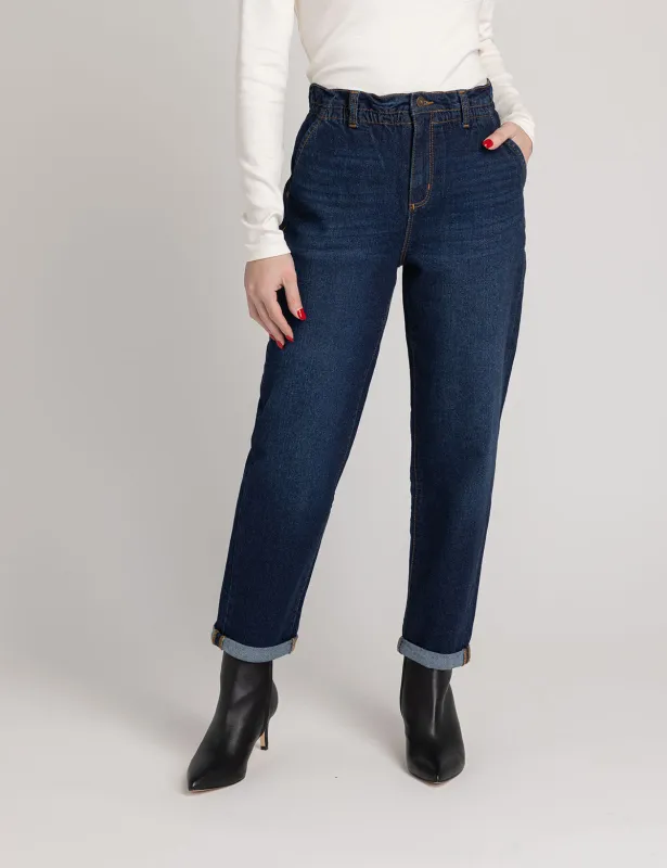HIGH RISE PAPERBAG JEANS sold by U.S. Polo Assn.