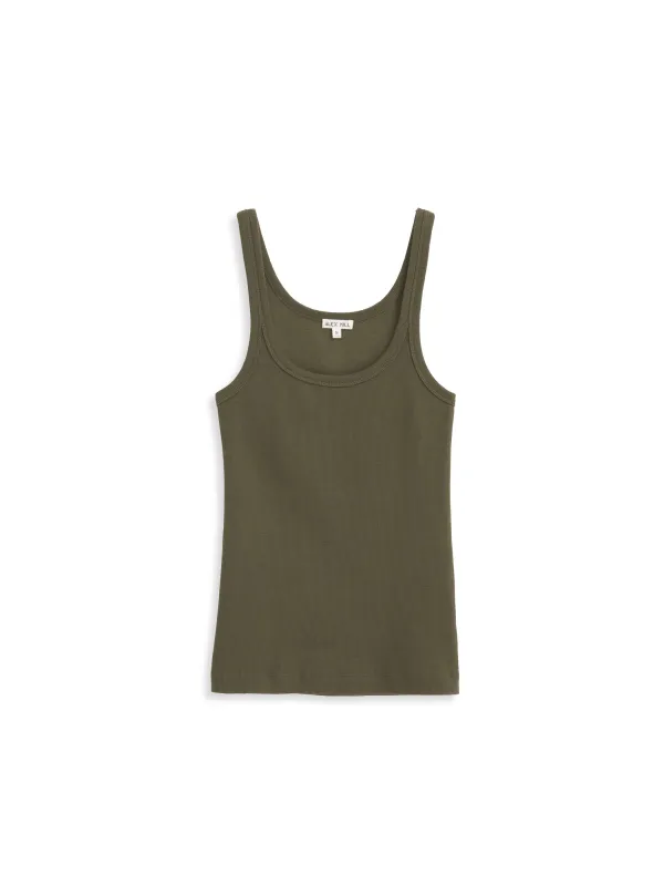 365 Ribbed Tank sold by Alex Mill