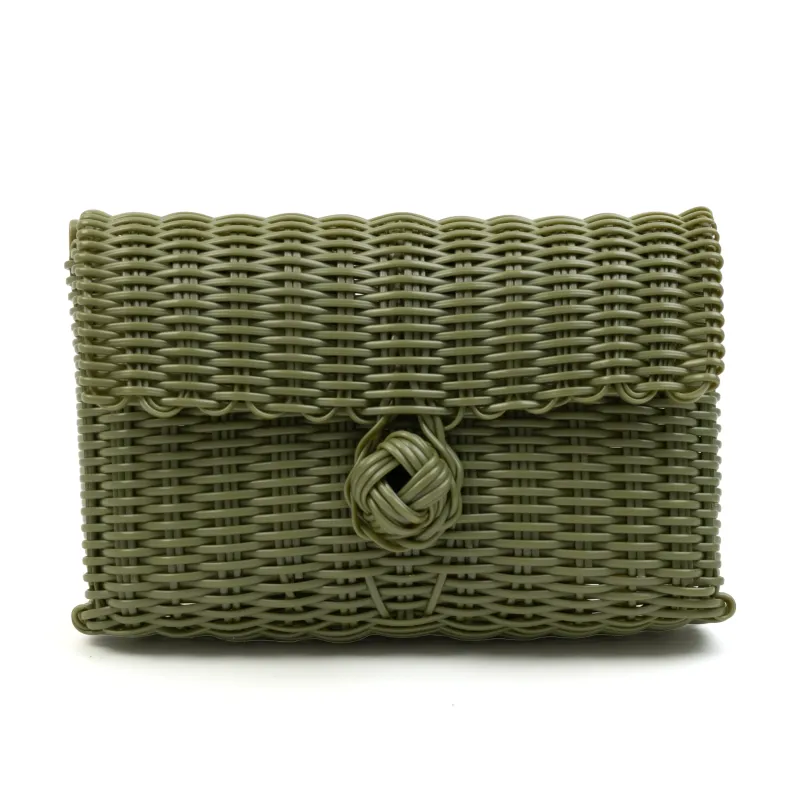 Clutch | Solid Olive Green sold by The Lilley Line