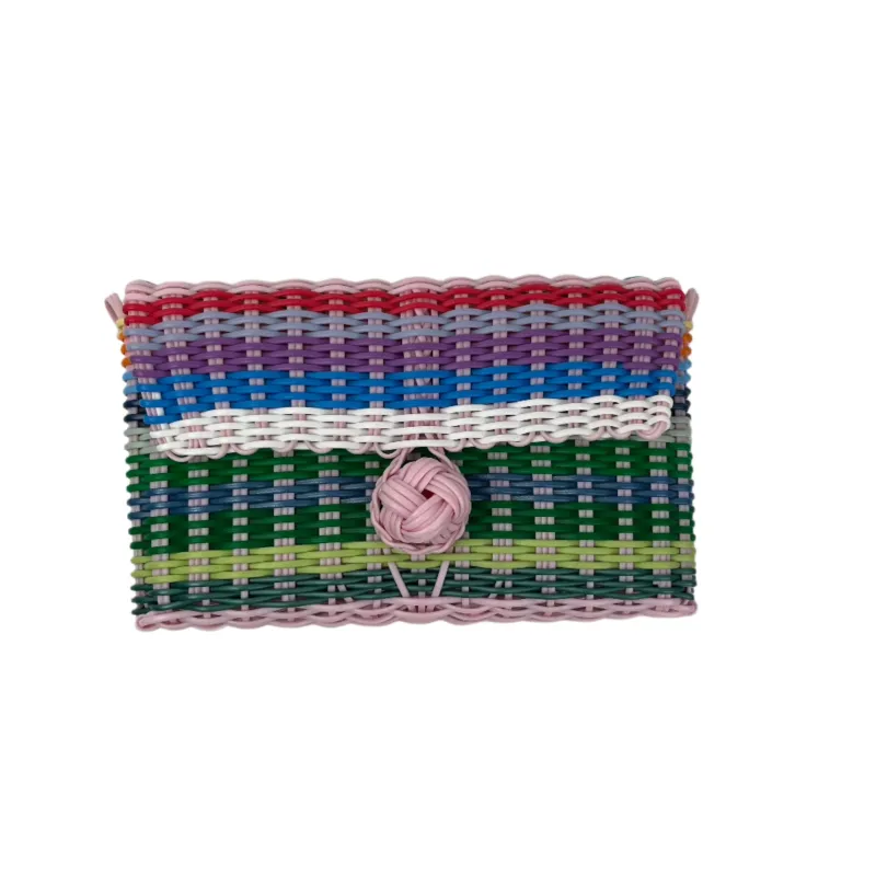 Clutch | Multi-Stripe Bright sold by The Lilley Line
