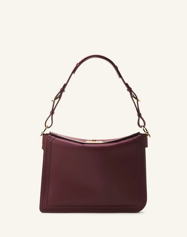 ASYMMETRICAL LEATHER COMPAGNON BAG sold by Lanvin