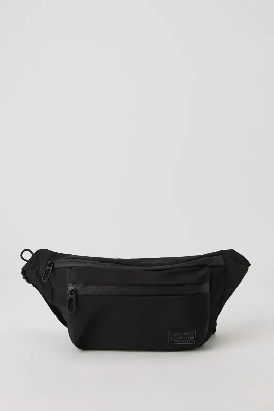 Nylon Dual Compartment Fanny Pack sold by Urban Planet