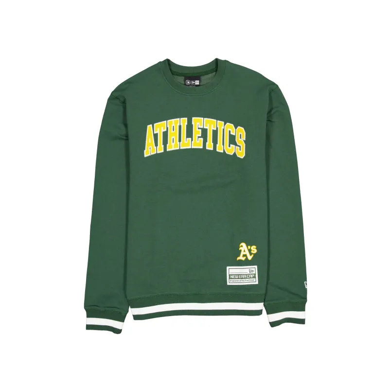 Athletics Team Color Logo Select Crewneck sold by New Era