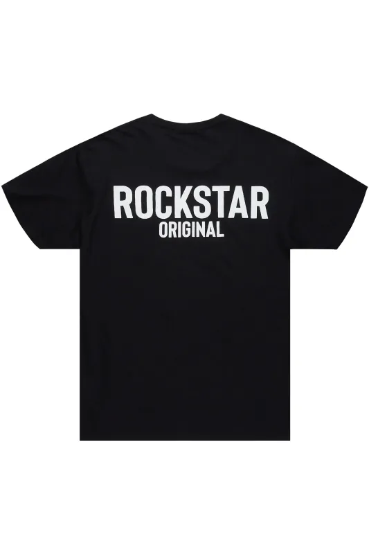 Sana Black/White Graphic T-Shirt sold by Rockstar Original