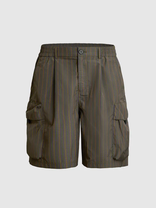 Leisure Striped Shorts sold by Urban Revivo