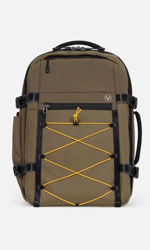 Bamburgh Expandable Backpack in Khaki sold by Antler