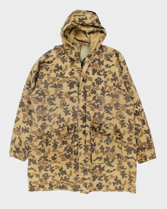 Vintage 90's Converse Heavyweight Camouflage Parka Military Jacket - XL sold by Rokit