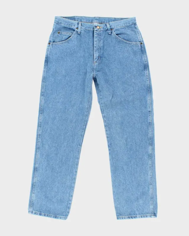 Vintage 90's Wrangler Relaxed Fit Light Wash Jeans - W32 L29 sold by Rokit