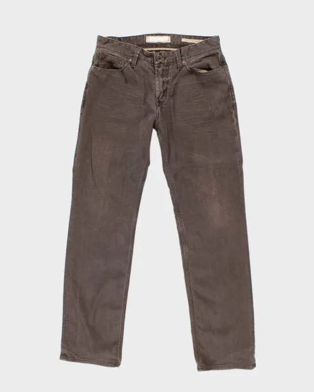Vintage Y2k 00s Guess Brown Jeans - W34 L32 sold by Rokit