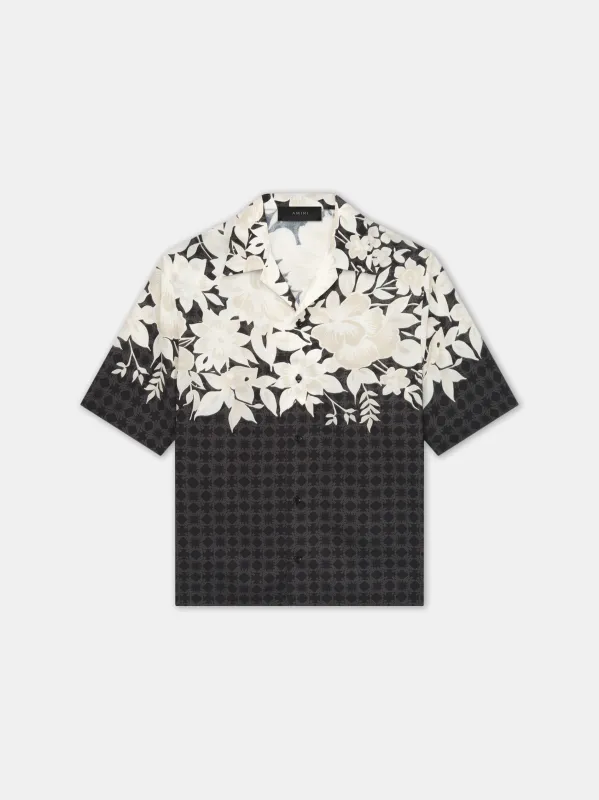 AMIRI GARDEN CAMP SHIRT - Black sold by AMIRI